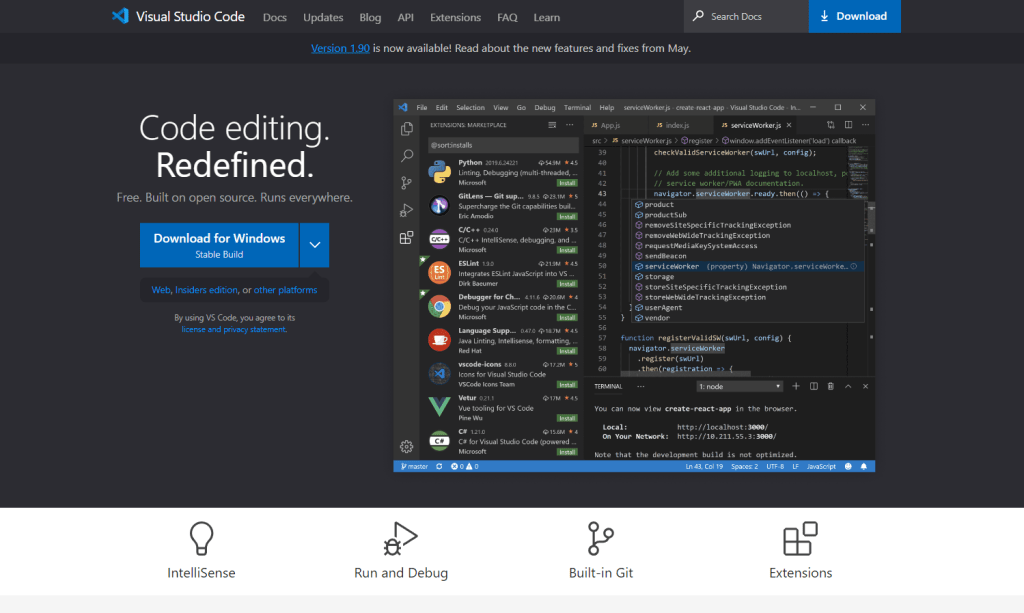 VS Code: Open Source Editor - Windows App