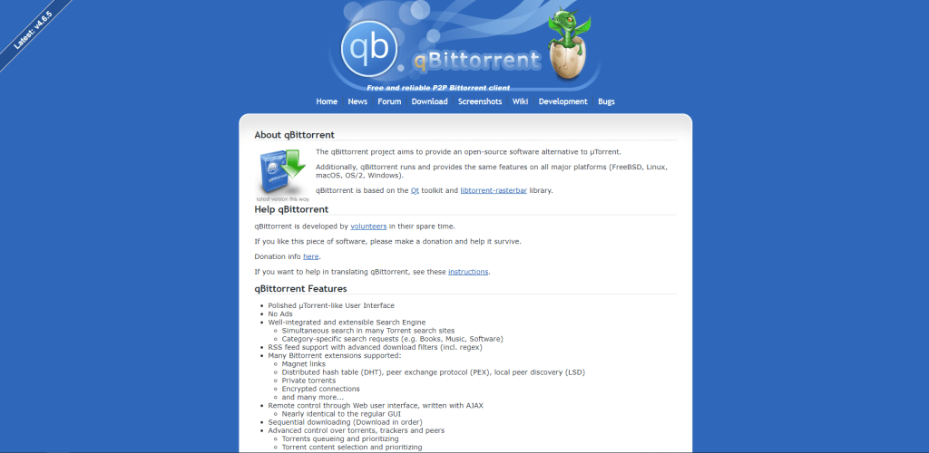 qBittorrent For Torrenting-Windows App